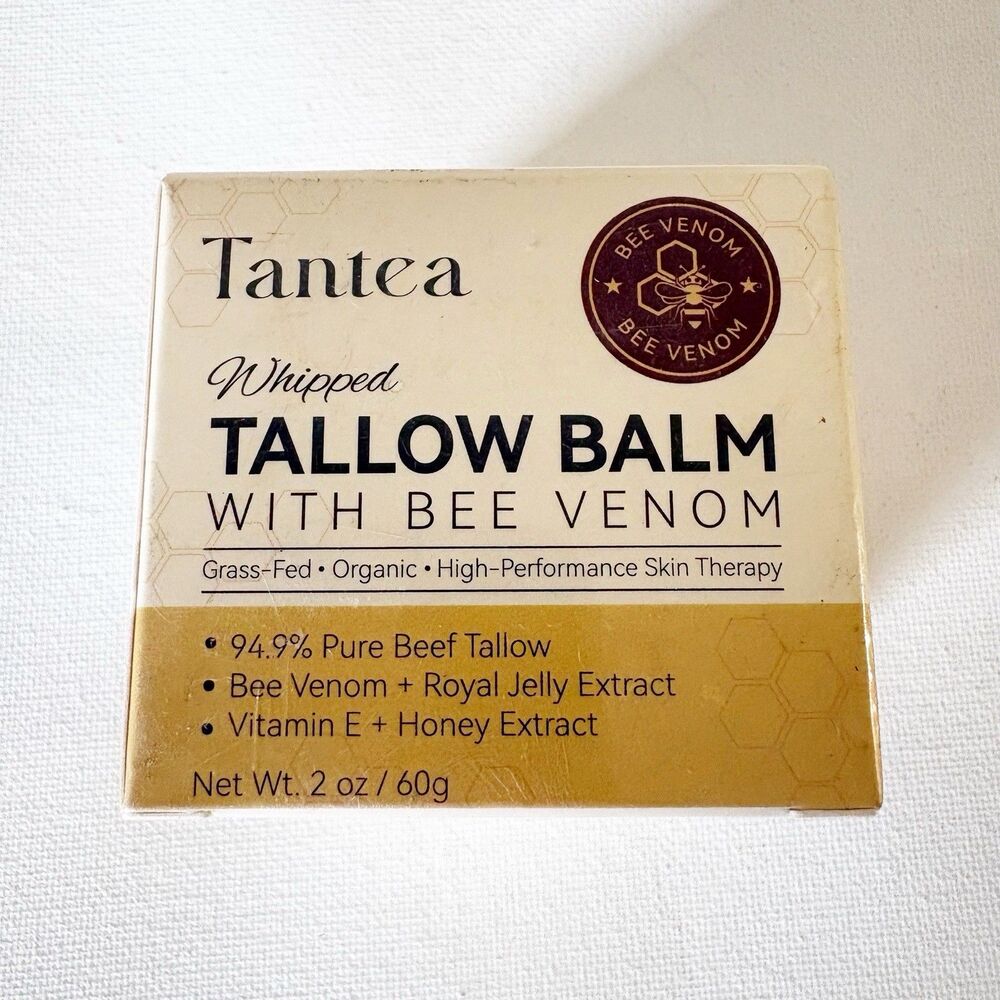 Tantea Whipped Beef Tallow Balm With Bee Pollen Exp 10/27/28 Brand New